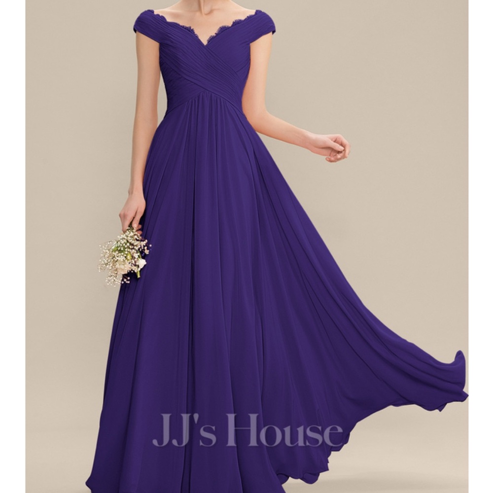 JJs House Romantic Bridesmaid Dress in Regency - Size 10 altered to 5’4”